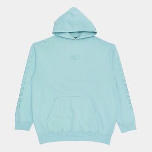 Balenciaga BB Paris Icon Hoodie I Aqua Green | Small | $1,550